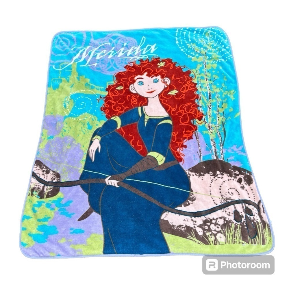Disney Pixar Merida Brave Fleece Throw Bundle and Save!
